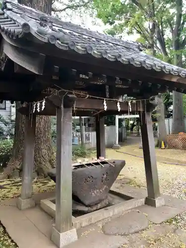 天祖神社の手水