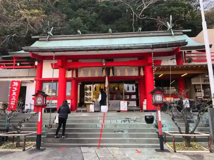 徳島眉山天神社の本殿・本堂