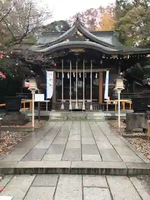 鎮守氷川神社の本殿・本堂