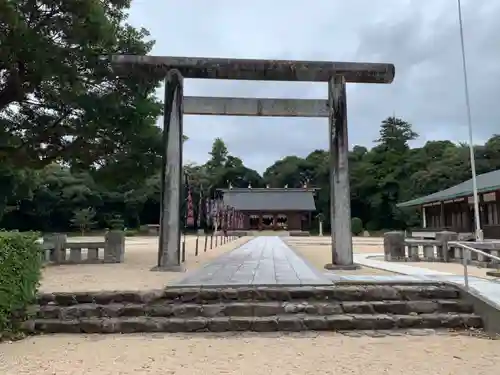 松江護國神社の鳥居