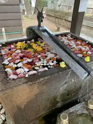 上野総社神社の手水舎