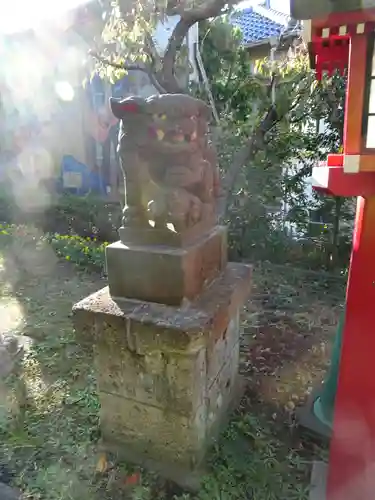 岡村天満宮の狛犬