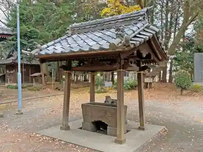 中氷川神社の手水舎