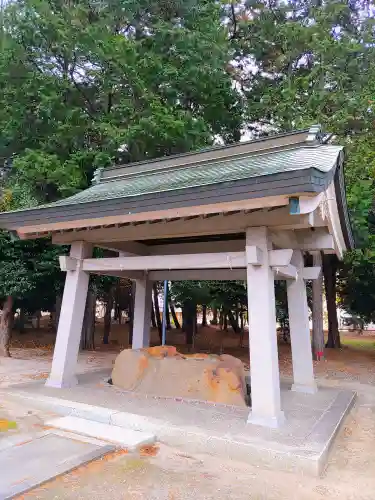神明社（下町七長）の手水舎
