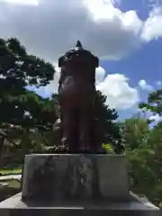 白山神社の狛犬