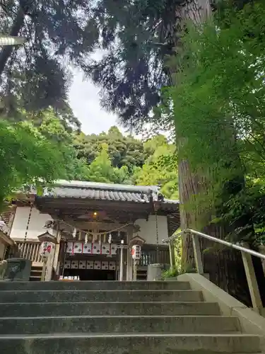 田間神社の本殿・本堂