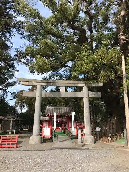 山宮神社の鳥居