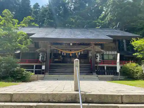 有明山神社の本殿