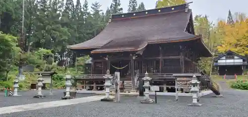 天台寺の本殿