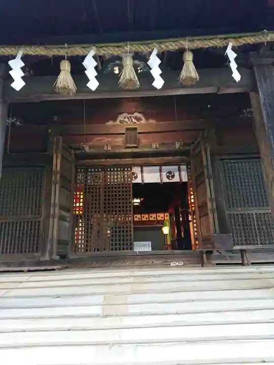 府八幡宮の本殿・本堂