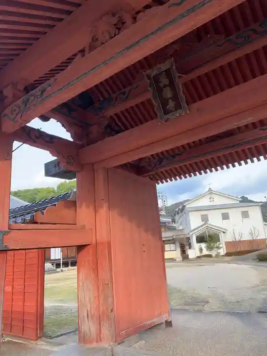 萬福寺の山門・神門
