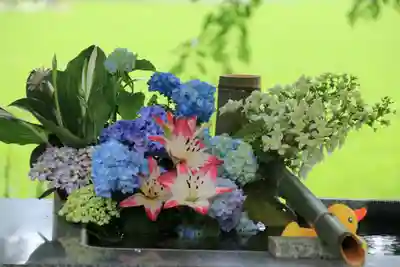 高司神社〜むすびの神の鎮まる社〜の手水舎