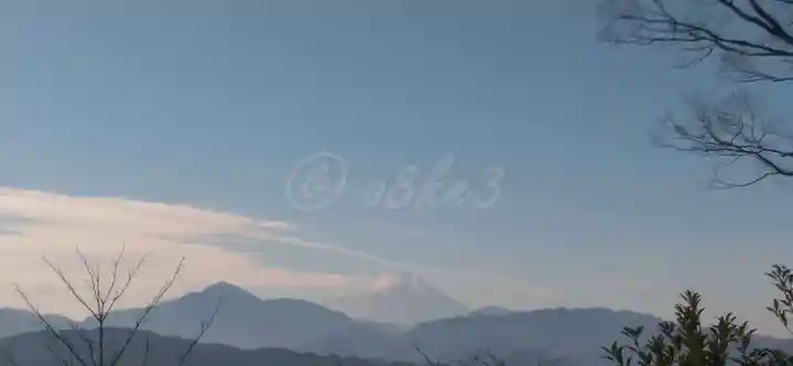 高尾山薬王院の景色