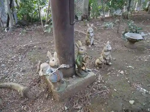 北澤八幡神社の動物