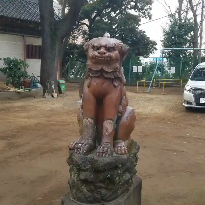 品川神社の狛犬