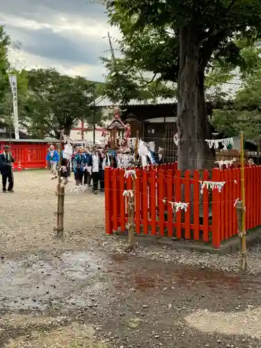 生島足島神社のお祭り