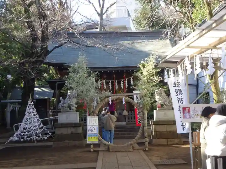 神明氷川神社の本殿・本堂