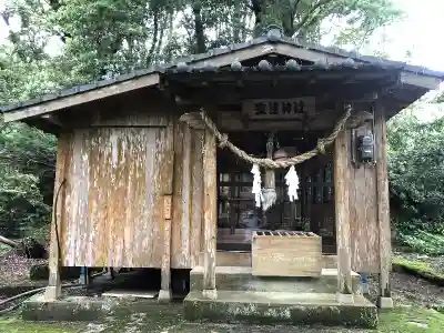 生達神社の本殿・本堂