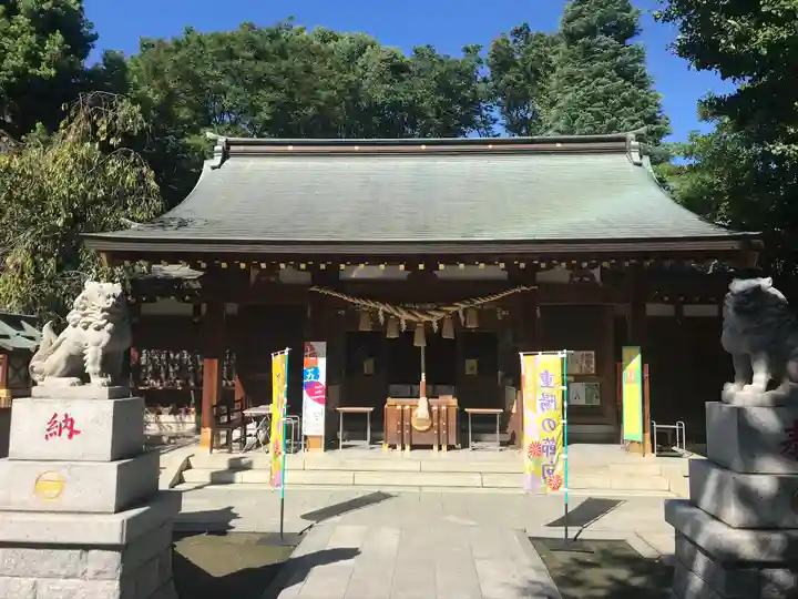 新田神社の本殿・本堂