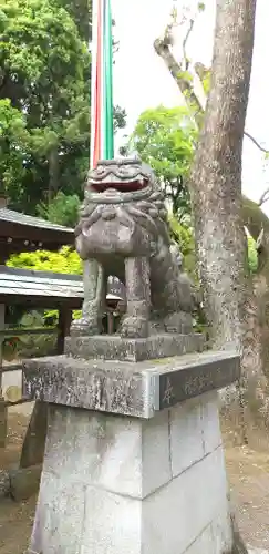 村檜神社の狛犬