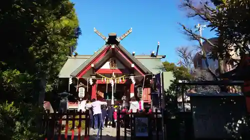 徳持神社の本殿・本堂