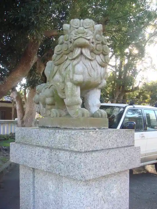 玉前神社の狛犬