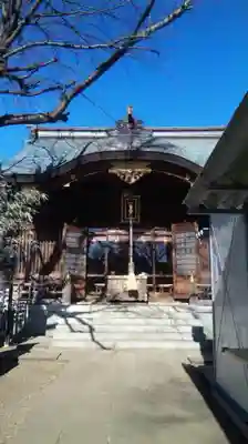 田端八幡神社の本殿・本堂