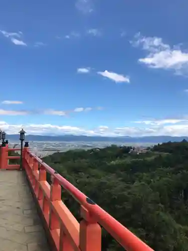 朝護孫子寺の景色