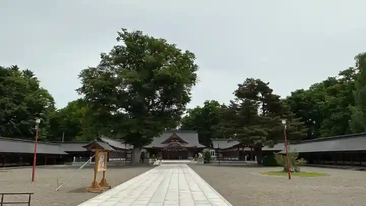 北海道護國神社の本殿・本堂