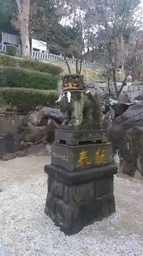 日峯神社の狛犬