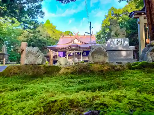 尻岸内八幡神社の景色