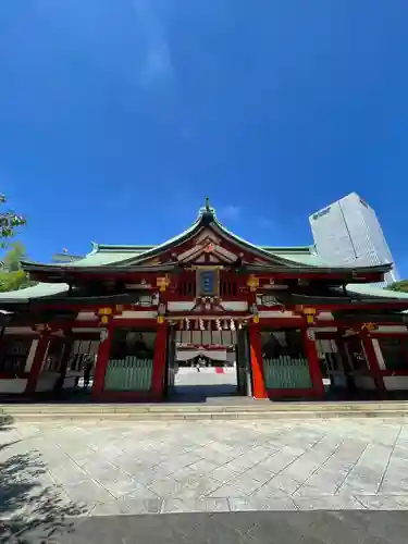 日枝神社の山門