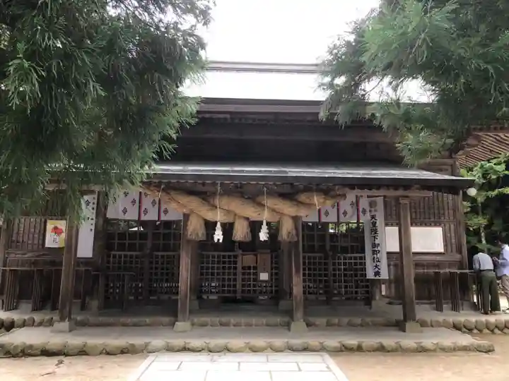 玉作湯神社の本殿・本堂