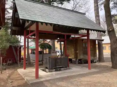 上富良野神社の手水舎