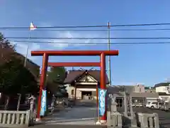 新川皇大神社の鳥居