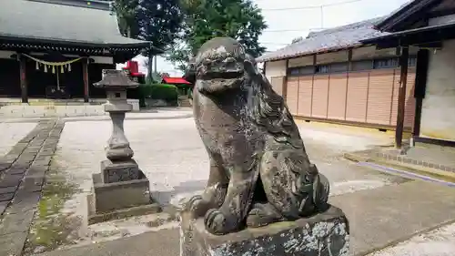 竹間神社の狛犬