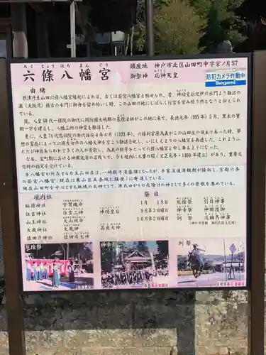 六條八幡宮の歴史