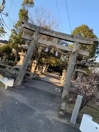 厳島神社の鳥居