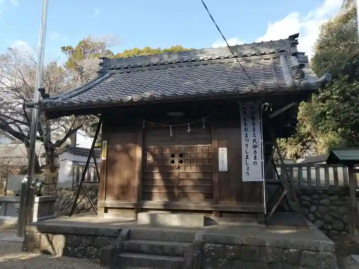 天満社の本殿・本堂