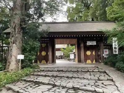 阿佐ヶ谷神明宮の山門・神門