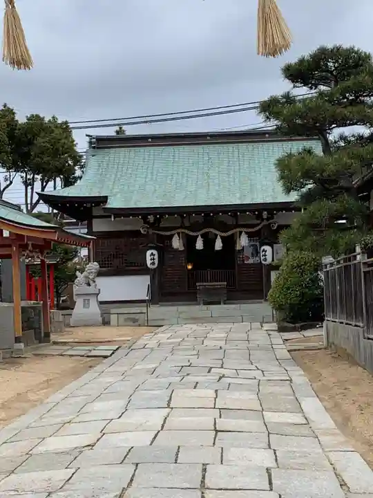 伊弉冊神社の本殿・本堂