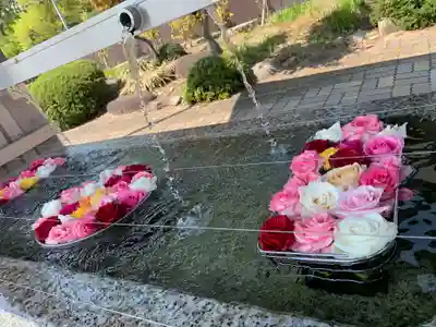 山形縣護國神社の手水舎