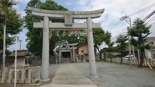 波折神社の鳥居