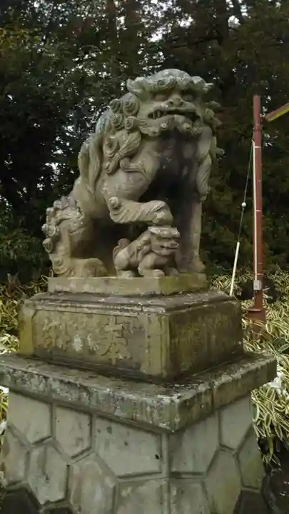神炊館神社 ⁂奥州須賀川総鎮守⁂の狛犬