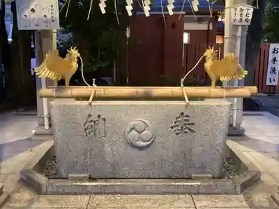 富岡八幡宮の手水舎