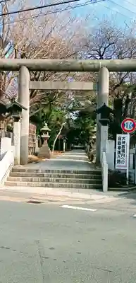 意富比神社の鳥居