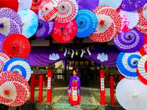 別小江神社の七五三参