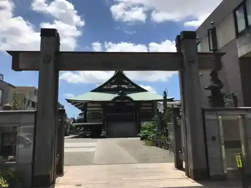長善寺の山門・神門