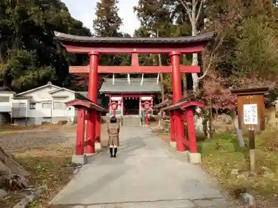 菅田天神社の鳥居
