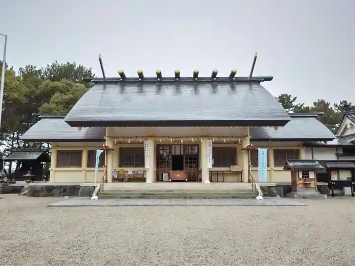 中山神明社の本殿・本堂